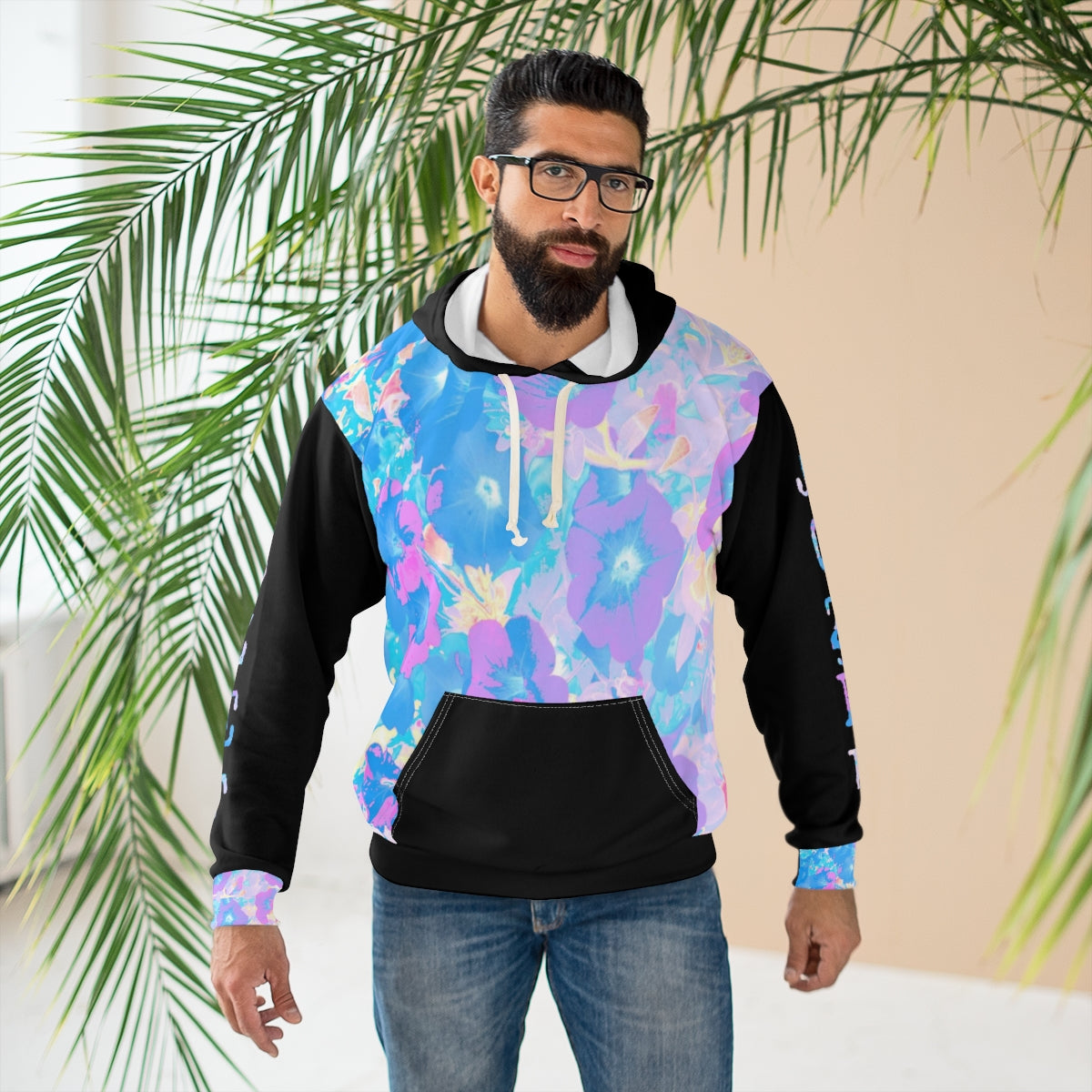 Graphic Hoodie - Floral