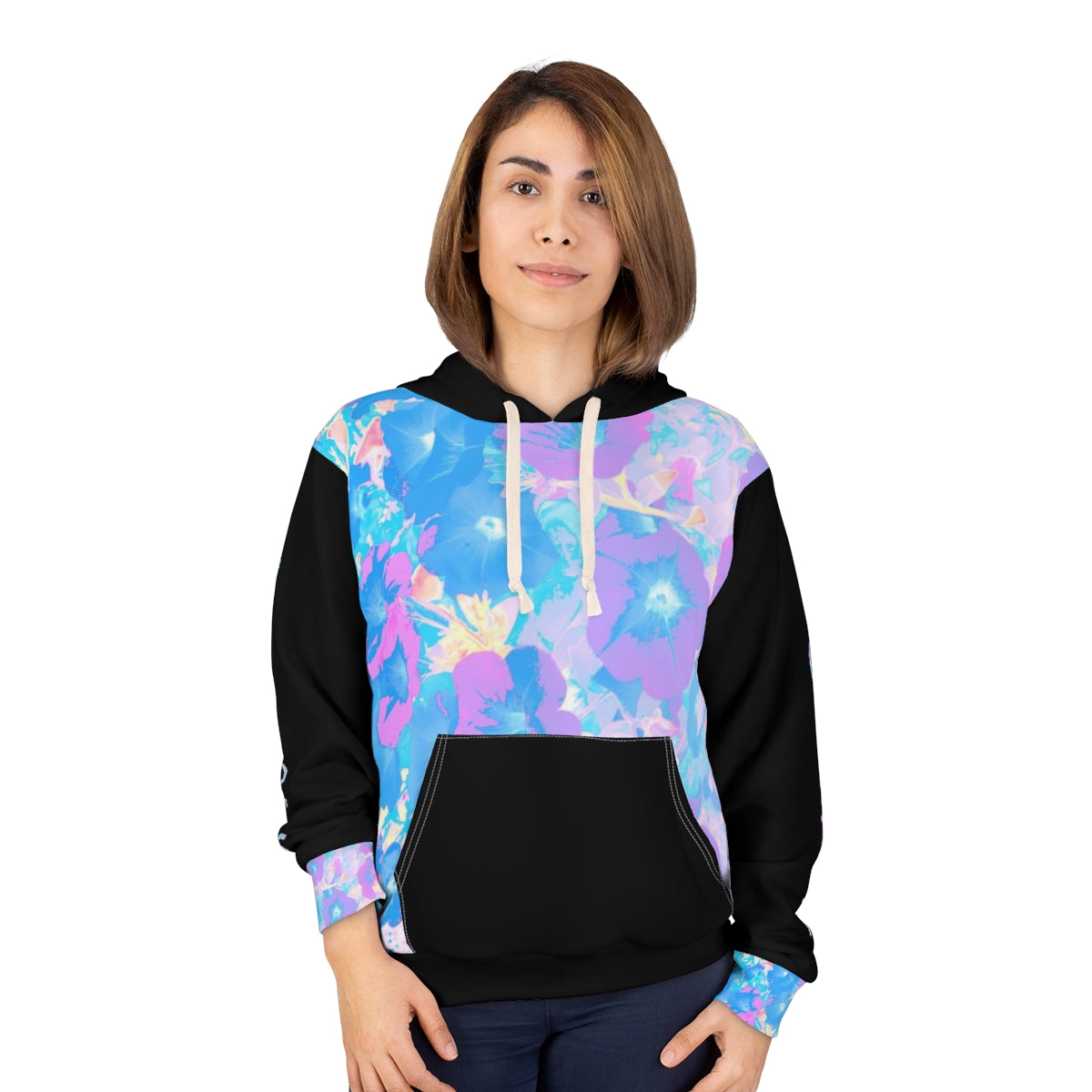 Graphic Hoodie - Floral