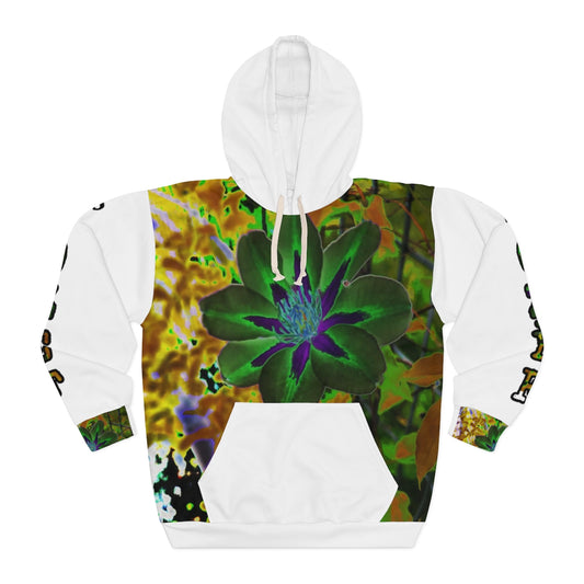 Graphic Hoodie - Floral 2 Inverse